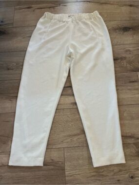 Babaton Cream Cropped Ankle Pants